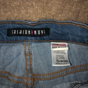 Fashion Nova Ripped Jeans